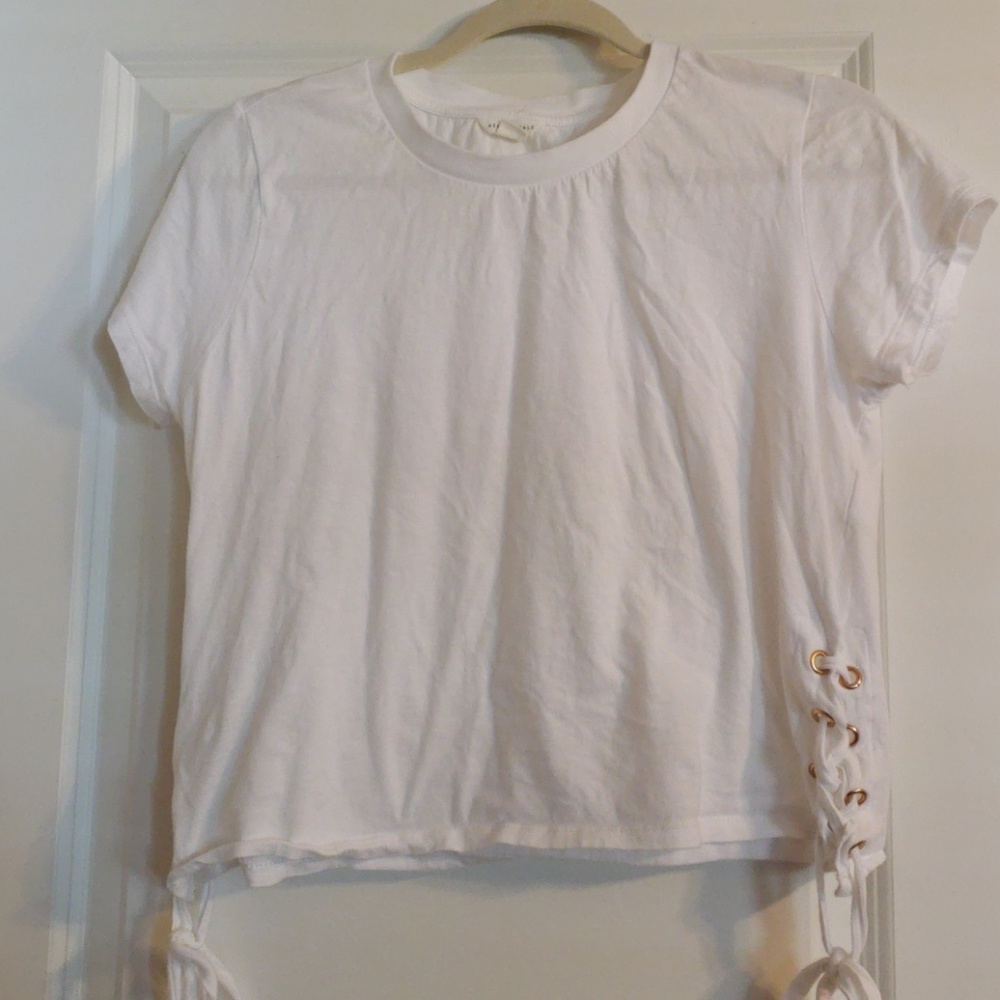 Aeropostale crop top with ties on the side